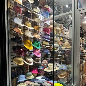 Hat collection + postcard